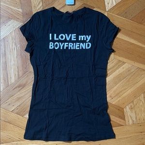 I love my boyfriend tshirt